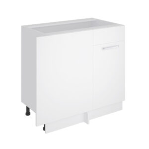 КН 100х60 Кухня Аліна білий (дуб сонома/латте)