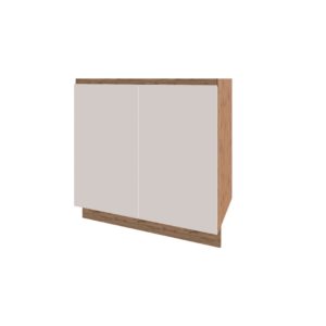 80Н/80НМ Кухня Софт Білий/дуб вотан