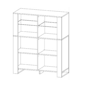 Комод 2Д Олд Вуд