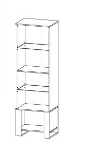 Пенал 2Д Олд Вуд