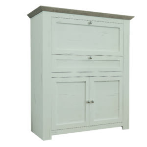 Пенал 3Д1Ш Версаль сосна арктична/мадагаскар