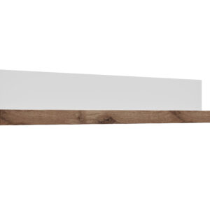 Полиця 1200 Санторіні білий/дуб вікінг